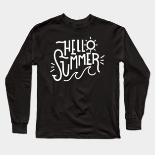 Hello summer Long Sleeve T-Shirt